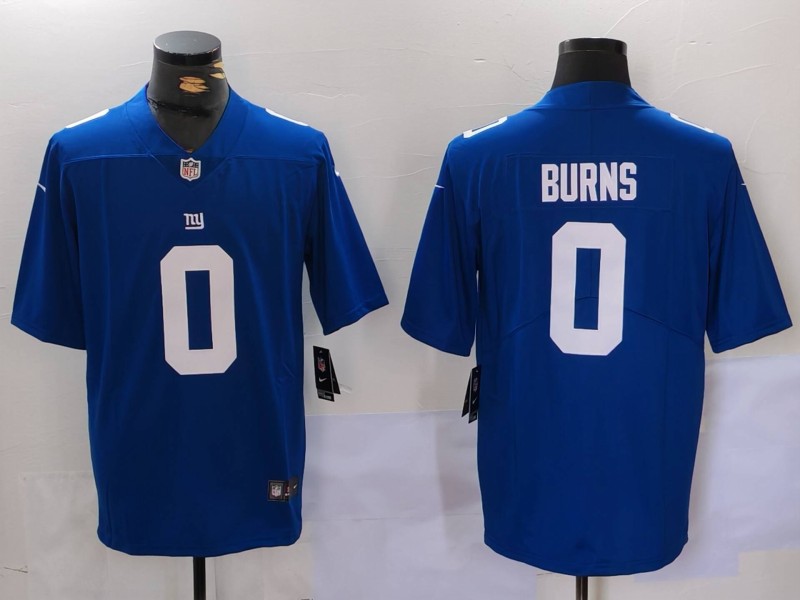 Men's New York Giants Brian Burns #0 Royal Jersey